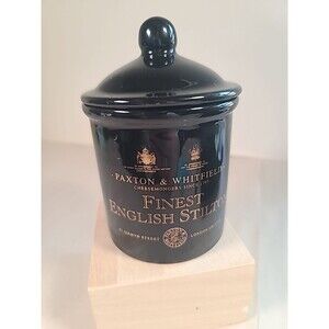 Victorian English Paxton & Whitfield Fine Porcelain Jar